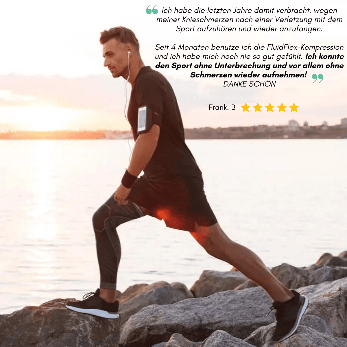 FluidFlex - 360° Kompressionsstützen Knie und Beine