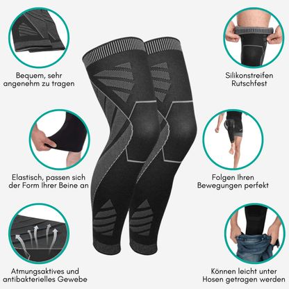 FluidFlex - 360° Kompressionsstützen Knie und Beine