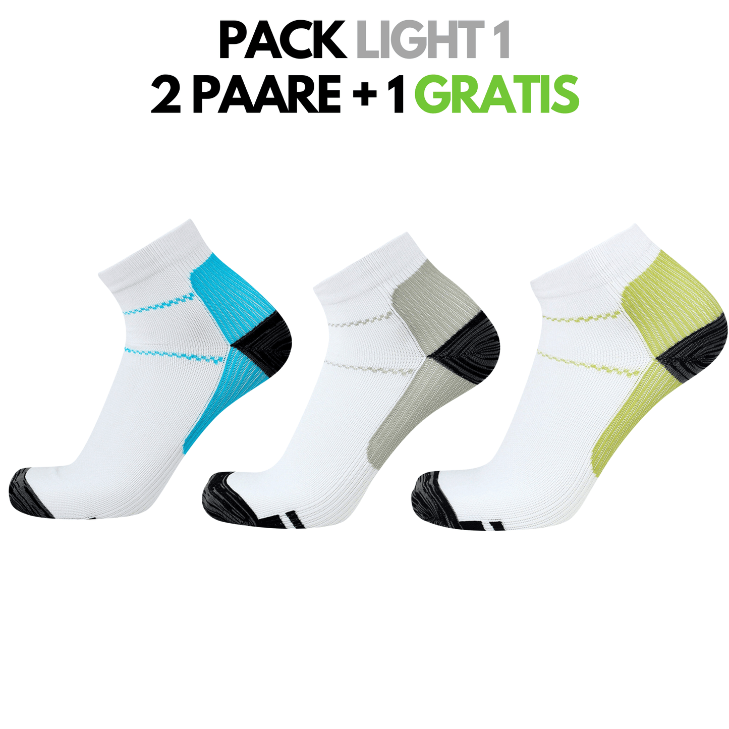 FluidFeet - Kompressionssocken (Unisex)