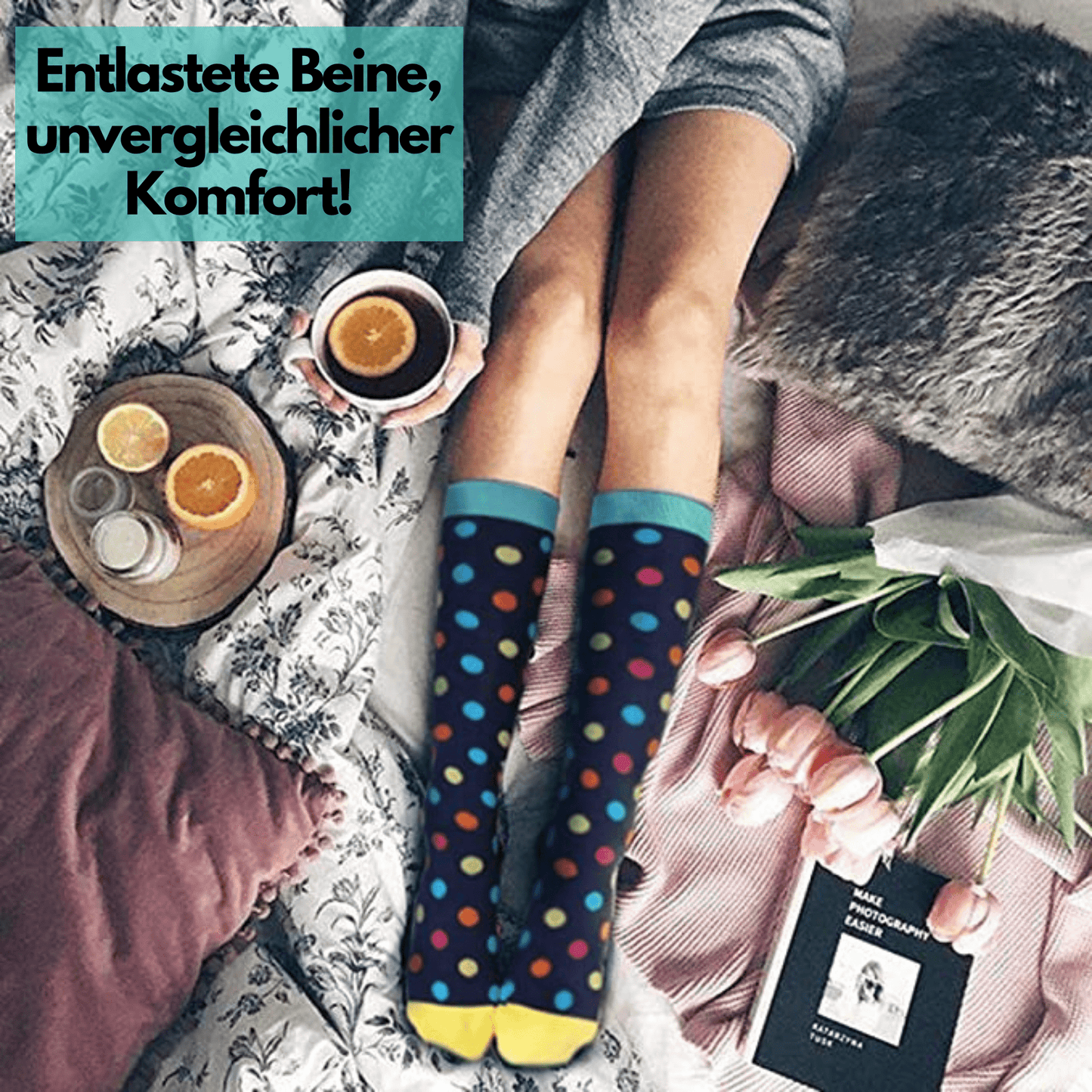 FluidKompress für Frauen - Kompressionsstrümpfe