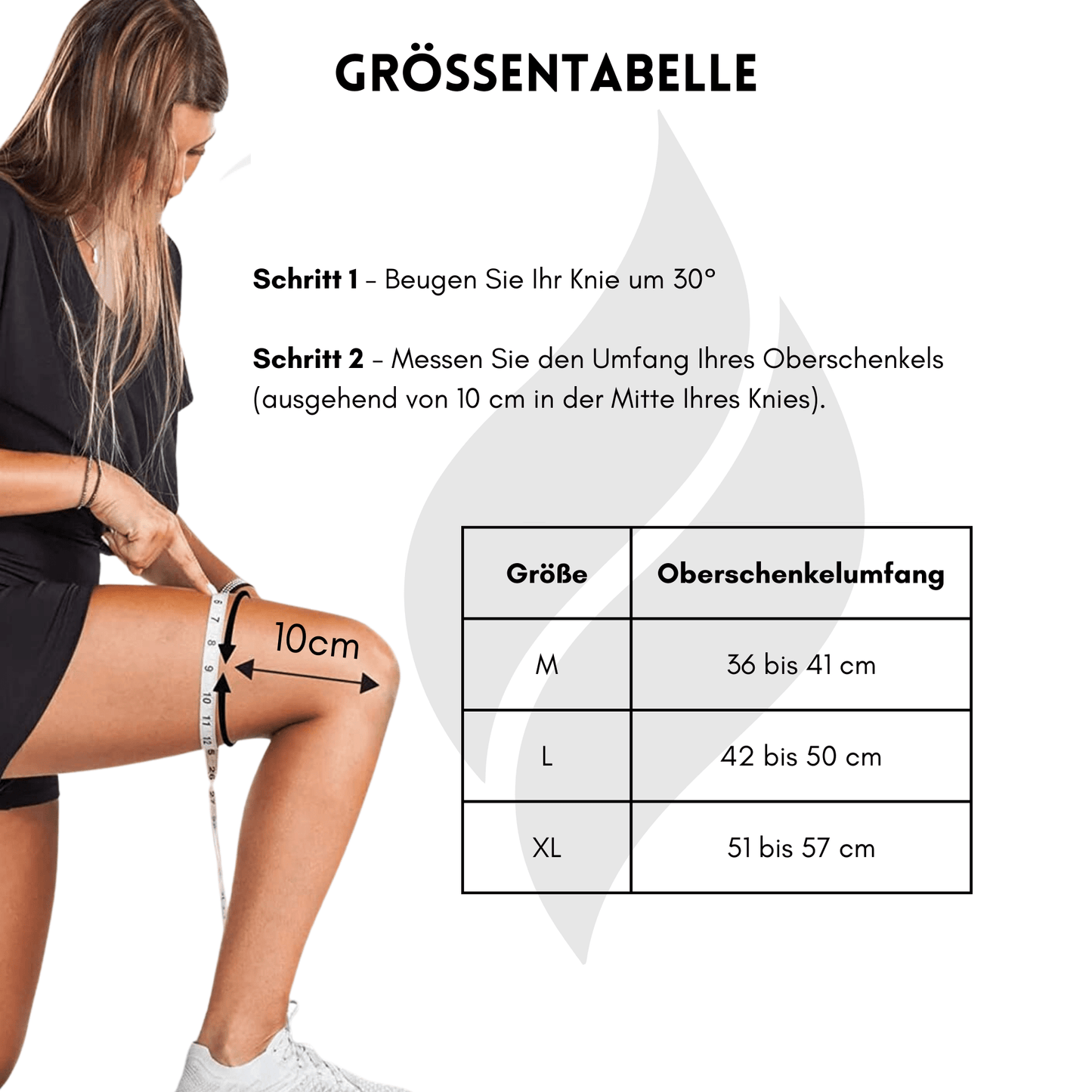 FluidFlex - 360° Kompressionsstützen Knie und Beine